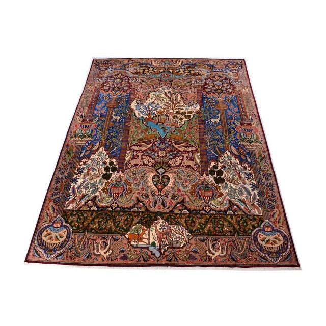 Middle Eastern Kashmar Rug For Sale - Image 11 of 11