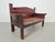 Handmade Spanish Station Wooden Bench, 1850s For Sale - Image 6 of 18