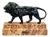 Early 20th Century Bronze Walking Lion For Sale