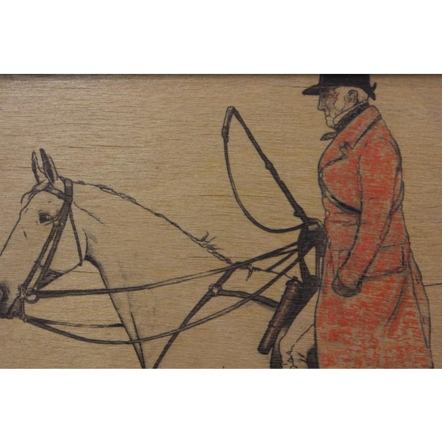 Traditional Mid 20th Century Cecil Aldin MFH for Abercrombie & Fitch For Sale - Image 3 of 5