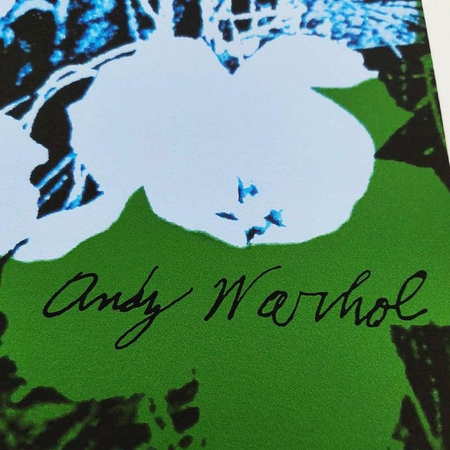 1980s After Andy Warhol, Flowers, 1980s, Numbered Limited Edition Lithograph For Sale - Image 5 of 9