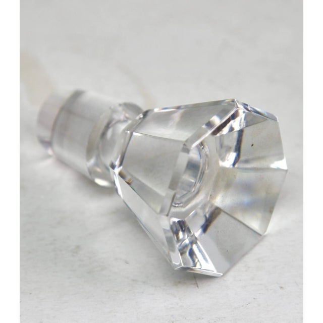 Crystal Decanter by Charles Graffart for Val Saint Lambert, 1950s, Set of 7 For Sale - Image 12 of 14