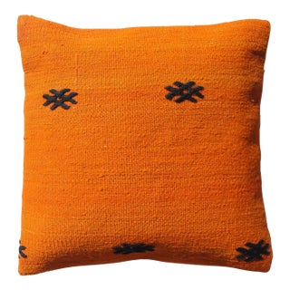 Contemporary Pillow Cover Made from Vintage Kilim Rug For Sale