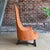 This iconic Adrian Pearsall high back chair has been brought back to life with a refinished frame, pincore foam and...