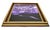 Vintage American 20th C Framed Oil Painting Nocturnal Landscape River & Forest For Sale - Image 10 of 16