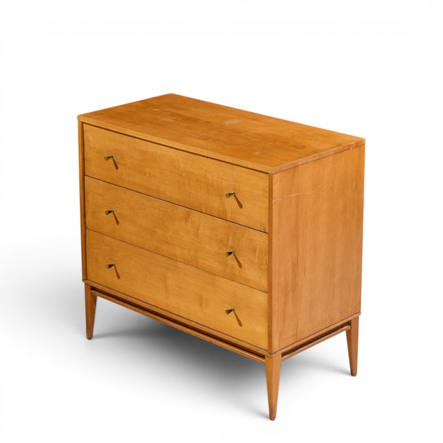 Mid-Century Modern Paul McCobb for Planner Group Mid Century 3-Drawer Chest Dresser For Sale - Image 3 of 8