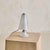Petite Italian Art Deco Etched Murano Glass Lamp, 1940s For Sale - Image 13 of 13