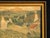 Gold Early 20th C. Village Landscape Print on Board - In the Impressionist Style For Sale - Image 8 of 11