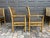Brown Set of 6 Mid 20th Century Lane Furniture Brutalist Mid Century Modern Cane Back Dining Chairs For Sale - Image 8 of 12