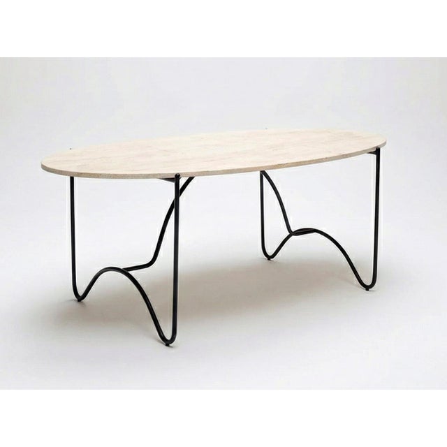 Part of the exclusive collaboration with Sarah Sherman Samuel, the Peggy dining table from Lulu & Georgia features an oval...