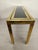 Gold-Plated Brass Console Table by Liwans, 1970s For Sale - Image 6 of 18