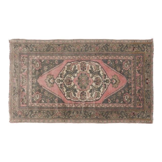 Mid 20th Century Organic Modern Kitchen or Gallery Rug For Sale