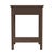 Lennon 21 in. W Rectangular Wood 1 Drawer Rounded Leg Nightstand with Lower Open Shelf, Soft Brown For Sale In Chicago - Image 6 of 8
