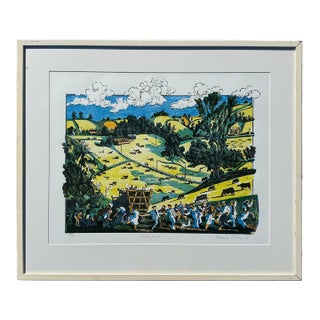 "Country Dance — For John Constable" (1976) by Alexander Hollweg For Sale