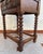 Spanish Carved Wood Side Table, Mid 20th-Century For Sale - Image 12 of 12