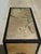 Wood Vintage Chinese Asian Chinoiserie Gold Silver Storage Cabinet Side Table #V23 For Sale - Image 7 of 17