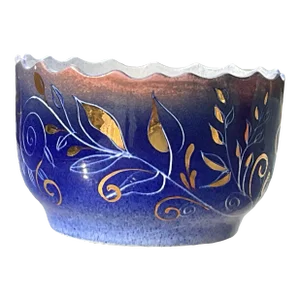 Mid 20th Century Sasha Brashtoff Signed Hand Painted Porcelain Bowl