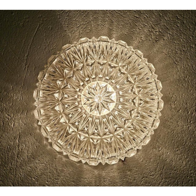 Mid-Century Flush Mount or Wall Sconce from Erco, West Germany, 1960s For Sale - Image 3 of 11