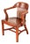 B. L. Marble Chair Co. Antique Mission Arts & Crafts Walnut Banker's Chair, Circa 1910 For Sale