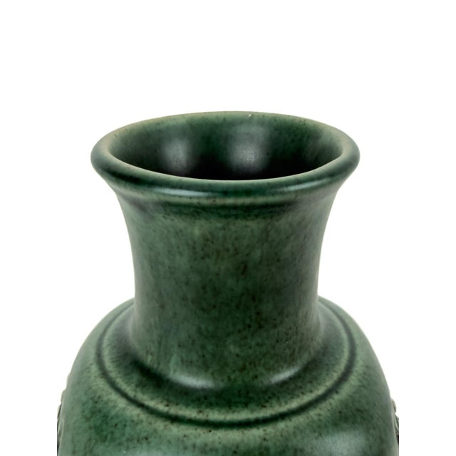 Glazed Ceramic Vase by Mari Simmulson for Upsala Ekeby, 1950 For Sale - Image 3 of 5