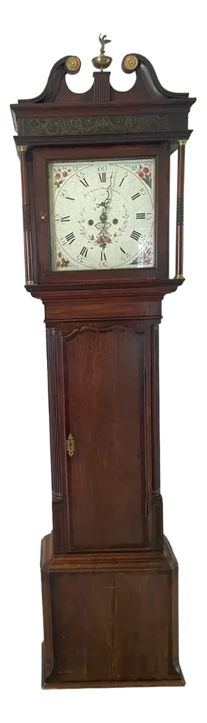 Antique George III Oak Eight Day Longcase Clock, 1800