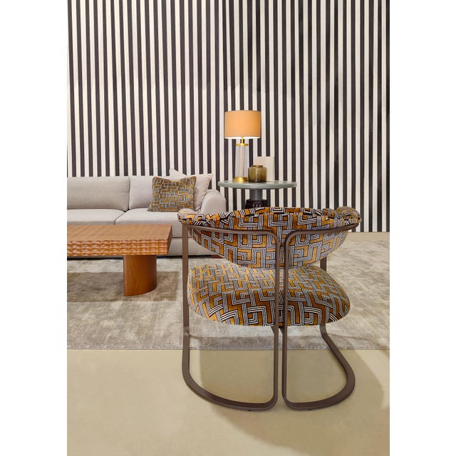 Zui Armchair by Fabian Pellegrinet Conte For Sale - Image 4 of 5