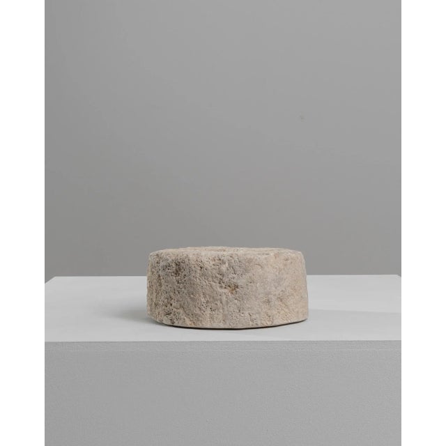 This stunning 19th Century European Marble Mortar is a true relic of culinary history, now poised to serve as a...