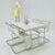 Mid-Century Bauhaus Dining Table in Tubular Chrome and Wood, 1980s For Sale - Image 9 of 11