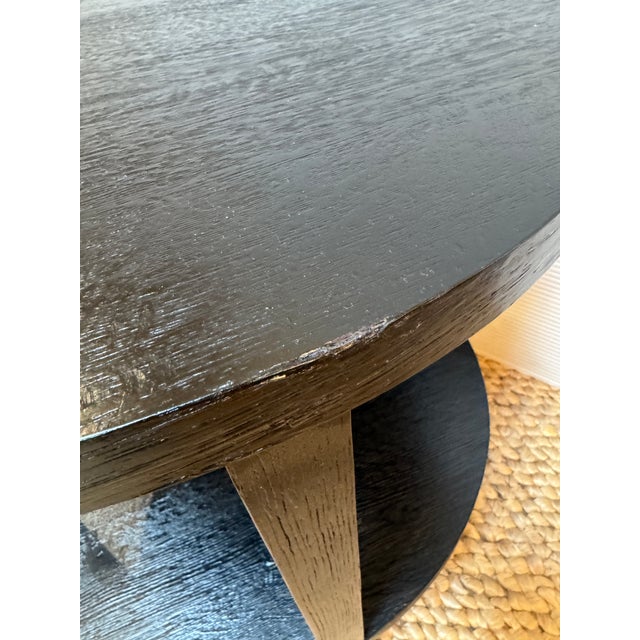 Crate & Barrel Clairemont Side Table For Sale - Image 9 of 12