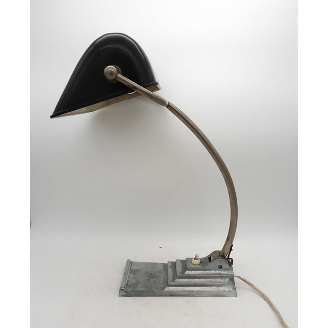 Vintage Bankers Lamp from Erpe, 1920s For Sale - Image 12 of 18