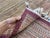 Multicolor Checkered Stripe Hand-Knotted Wool Rug - 5'10" X 8'2" For Sale - Image 11 of 13