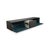 Lampo Wooden Sideboard in Black Brown Petrol Green by San Giacomo For Sale - Image 4 of 14