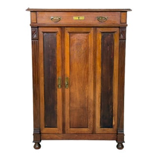 Antique Gründerzeit Cabinet in Wood, 1900 For Sale