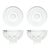 Waterford “Killeen” Pair of Crystal Footed Bowls For Sale