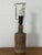 Mid-Century Modern Danish Bottle-Shaped Stoneware Table Lamp by Tue Poulsen, 1960s For Sale - Image 3 of 8