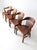 Antique Bankers Chairs Set of 4 For Sale - Image 4 of 12