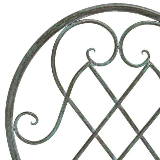 2020s Adriel 3 Piece Bistro Set - Antique Dark Green For Sale - Image 5 of 8