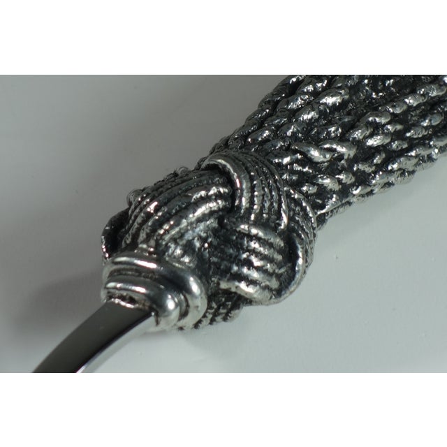 Italian Metal Serving Spoon by Piero Figura for Atena, 1980 For Sale - Image 6 of 14