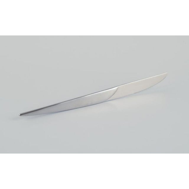 Silver Appetize & Dinner Service by Nedda El-Asmar for Gense, Set of 12 For Sale - Image 8 of 10