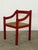 Carimate Armchair in Red Lacquered Beech by Magistretti for Cassina, 1960s For Sale - Image 10 of 10
