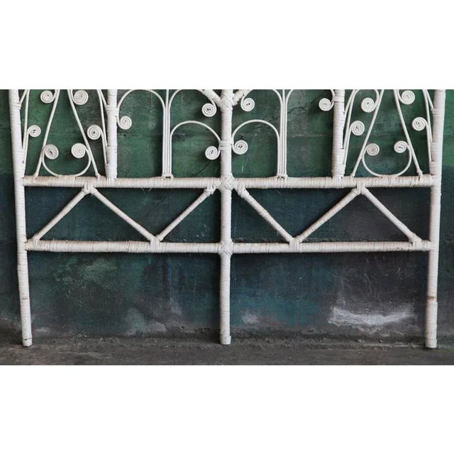 1960s Boho Original Heart Motif Twin Headboard For Sale - Image 4 of 9