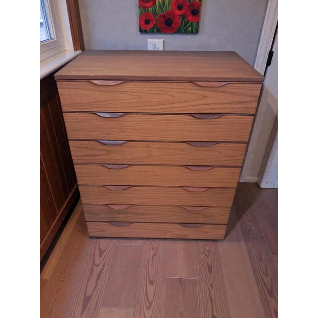 Mid-Century Tallboy Chest of Drawers in Teak, Europa, 1960s For Sale - Image 6 of 17