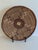 A wonderful 1980s hand woven Binga basket from Zimbabwe. Woven with native grasses and a bark dyed palm rim rolled in a...