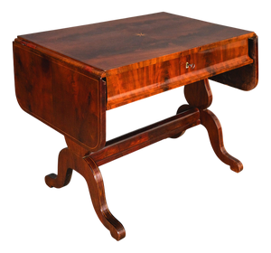 Biedermeier Mahogany Desk, Early 19th Century