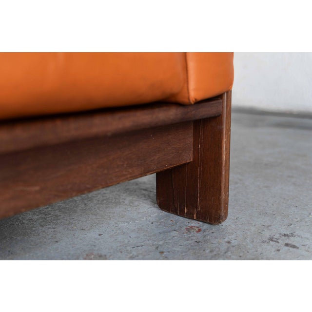 Brown Bastiano 2-Seater Sofa from Afra & Tobia Scarpa, Italy, 1960s For Sale - Image 8 of 18