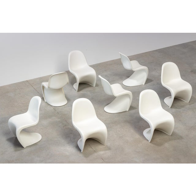 Dining Chairs Vitra by Verner Panton for Vitra, 1990s, Set of 8 For Sale - Image 11 of 11