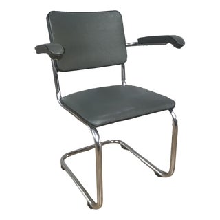 Chrome Chair by Walter Knoll, 1950s For Sale