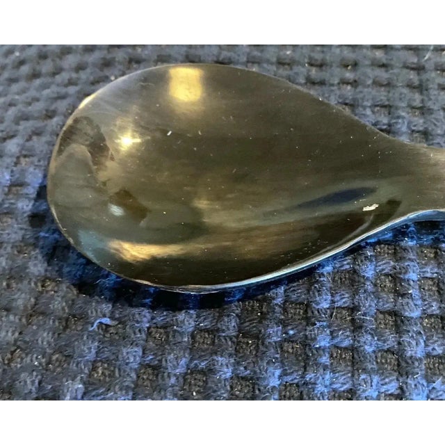 Mid-Century modern Rosewood and Bakelite Salad Servers - A Pair For Sale - Image 4 of 10