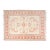Vintage Turkish Oushak Rug in Pastel Salmon Pink and Ivory For Sale