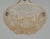 Metal Muller Freres French Art Deco Pendant Chandelier 1920s - Peach Frosted Glass & Nickeled Bronze For Sale - Image 7 of 9